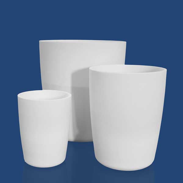 Crucibles Conical - High Shape - Quartz with silicon nitride - Q95F - CCH