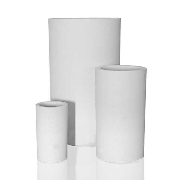 Cylindrical Melting Pots - Zirconia porous - ZR-95-VG - VG-Z
