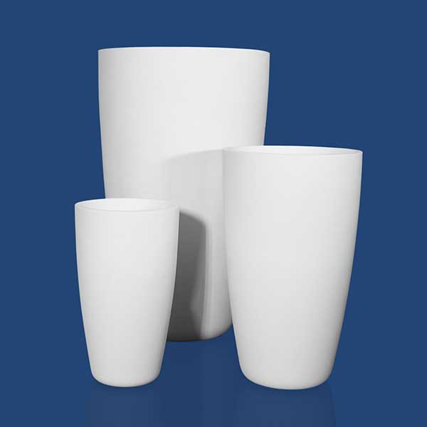 Crucibles Conical - Ultra High Shape - Aluminum titanate porous - TIALIT‑G - CCU