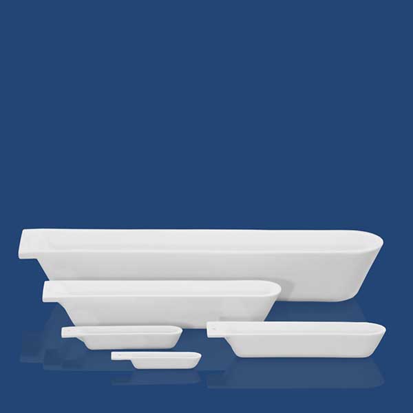 Barco de laboratorio - Titanato de aluminio poroso - TIALIT‑G - NAC
