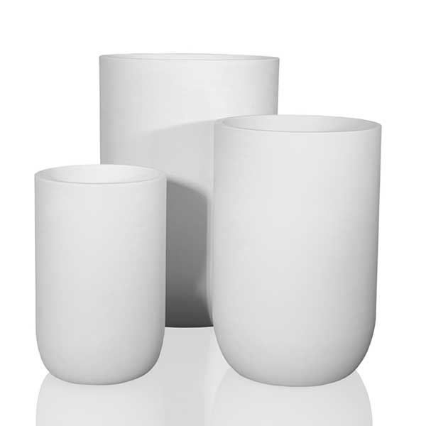 Crucibles Cylindrical Shape - Aluminum titanate porous - TIALIT‑G - CCY
